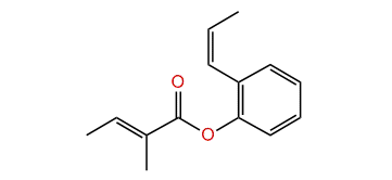 2-(Z)-Propenylphenyl (Z)-2-methyl-2-butenoate